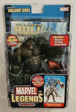 TOY BIZ MARVEL LEGENDS ONSLAUGHT SERIES ABOMINATION with COMIC BOOK & DIORAMA