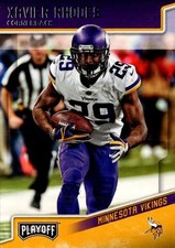 2018 Panini Playoff #123 Xavier Rhodes