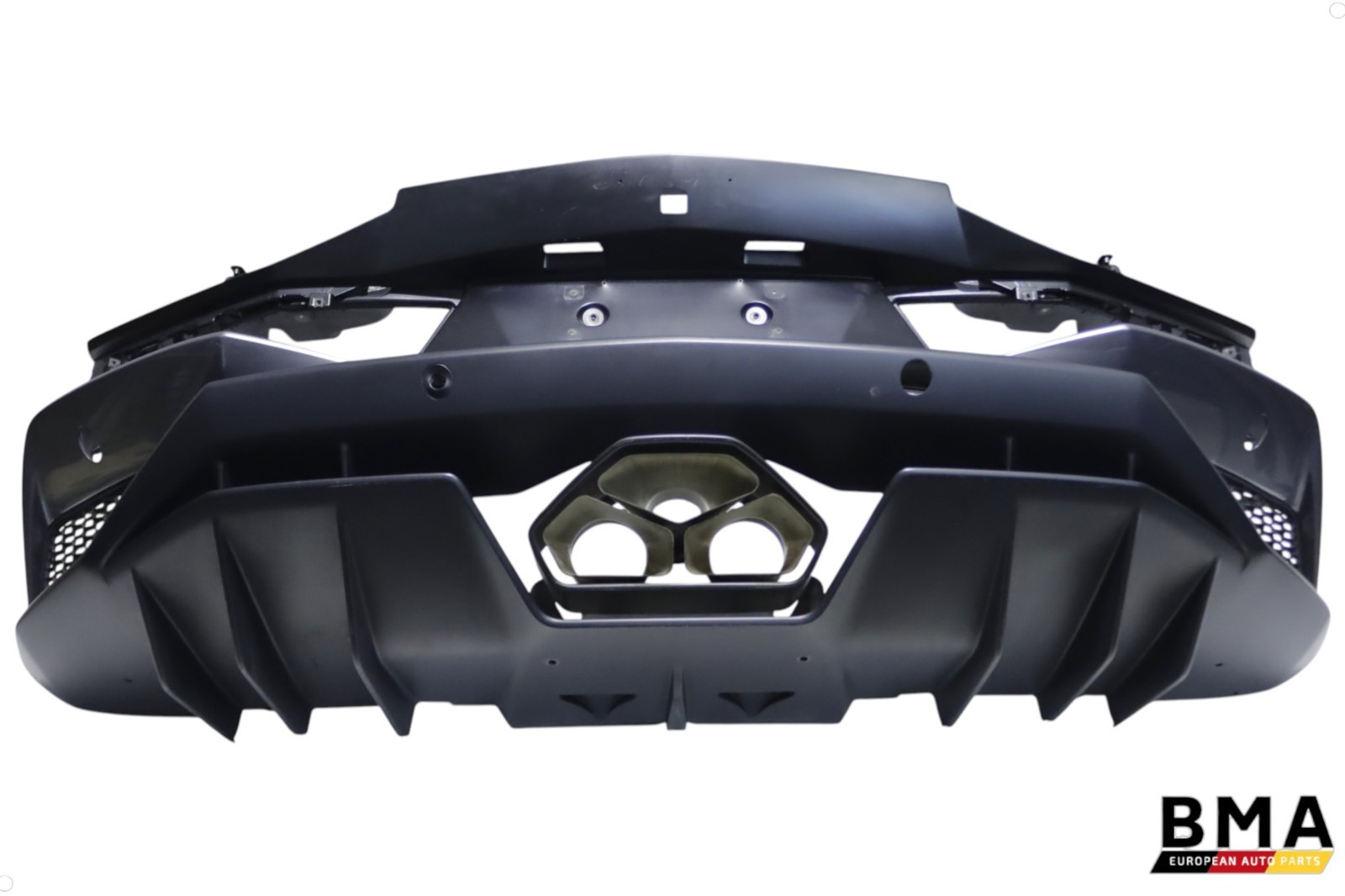 Lamborghini Aventador S LP740-4 Rear Bumper Cover Skin Assembly 2017 - 2019 OEM