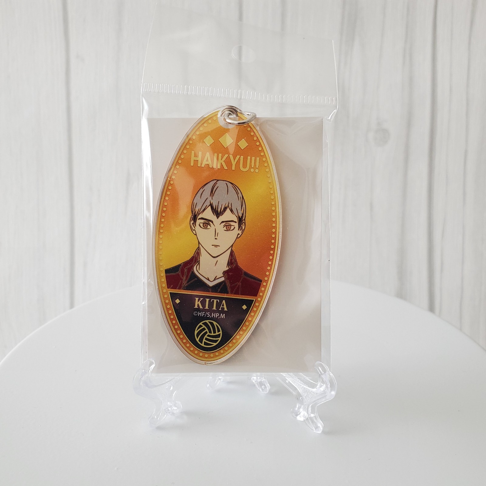 Haikyuu!! Hotel-style Acrylic Keyholder - Kita Shinsuke