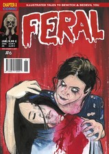 Feral - Horror Magazine - Issue #6 - Scarce in UK - Mint brand new