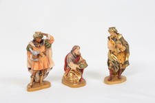 LEPI nativity -The Three Wise Men 3 Kings bearing gifts made in Italy