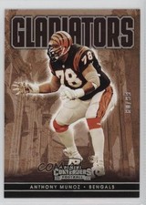 2022 Panini Contenders Gladiators Silver 80/99 Anthony Munoz #GLD-AMU HOF 1k5
