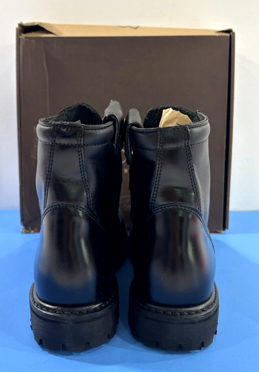 ROCKY Side-zip Leather Paratrooper Combat Jump BOOTS Men display picture 1