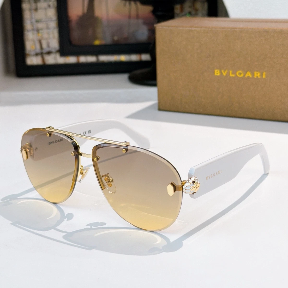 Bvlgari Designer Frame Sunglasses for Women for sale | eBay