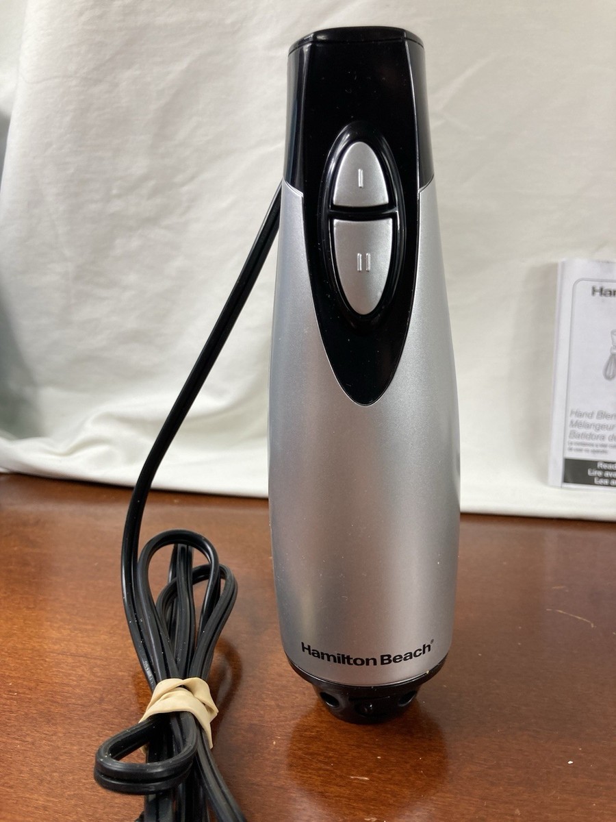 Hamilton Beach Immersion Hand Blender w/Whisk & Blade Model 59762