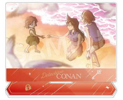 Detective Conan Ai Haibara Ran Mori Sonoko Suzuki Acrylic Stand 5.9in Used