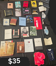 Mixed Designer Brand Collectible Perfume Fragrance Samples Mixed Lot
