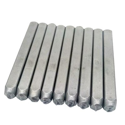 9Pcs Letter u0026 Number Stamp Punch Set Hochleistungs Gehärtetem  Case Tools