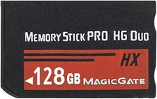 MS 128GB High Speed Memory Stick Pro-HG Duo (HX) for PSP Accessories/Camera M...