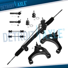 9pc RWD Rack & Pinion Lower Control Arm Ball Joint Kit for Silverado Sierra 1500
