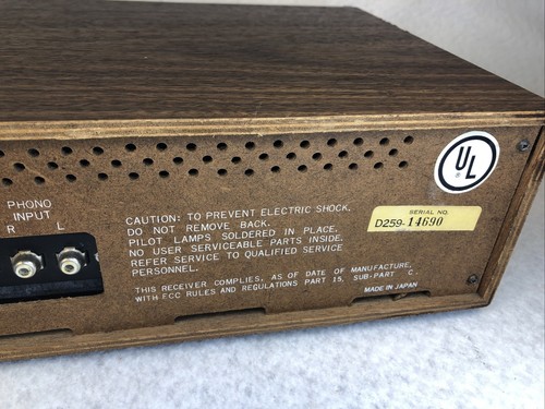 Masterwork Columbia Records Receiver M-559 8-Track Player - Picture 8 of 8