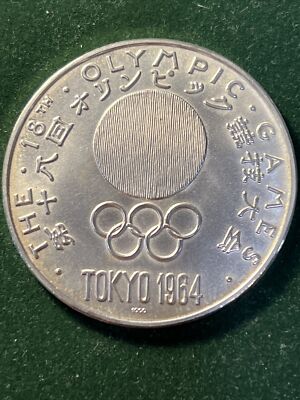 Commemorative OLYMPIC SILVER .1000, table Medal XVIII Summer Games
