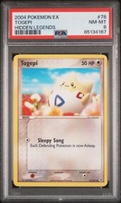 2004 Pokemon EX Hidden Legends 78 Togepi - PSA 8 on eBay