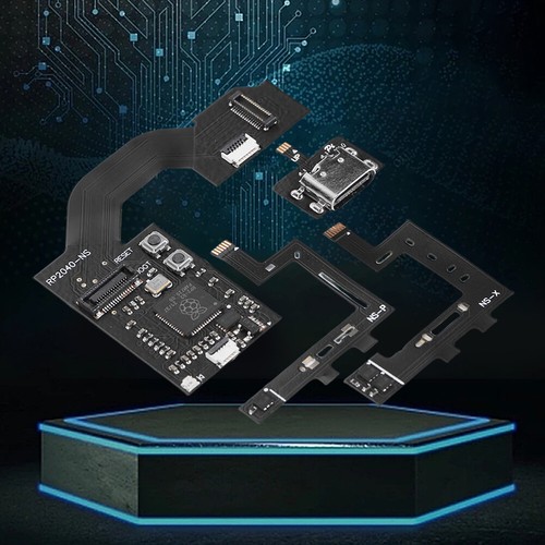 RP2040 Game Console Chip Replacement For Switch Oled Lite CPU Flex Ribbon Cable - Bild 15 von 21