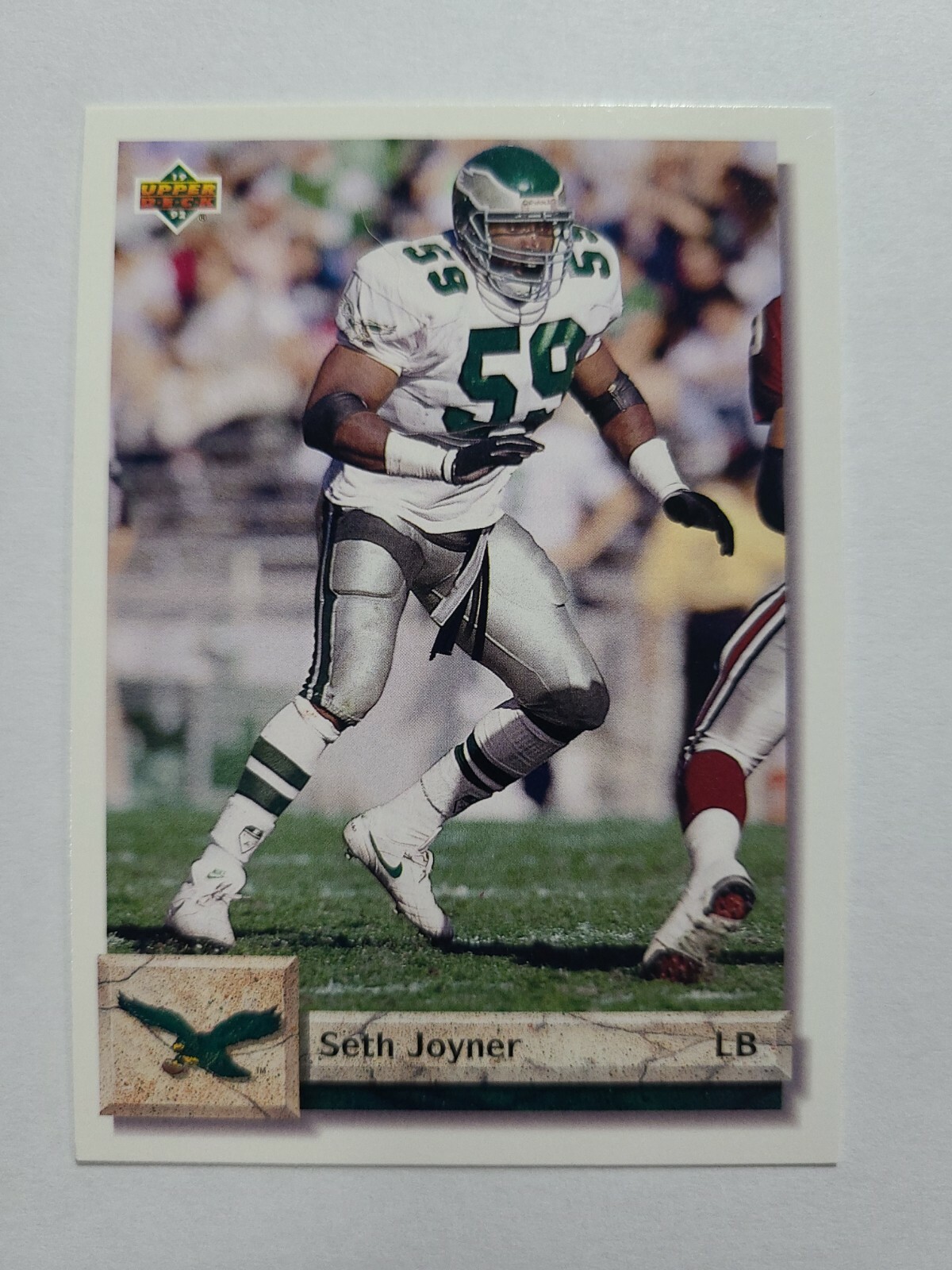 SETH JOYNER 1992 UPPER DECK FOOTBALL CARD # 288 E7964