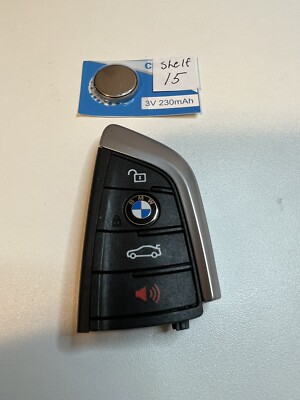 OEM BMW 4 BUTTON KEYLESS ENTRY REMOTE SMART KEY FOB FCC: N5F-ID21A  8008869 -01