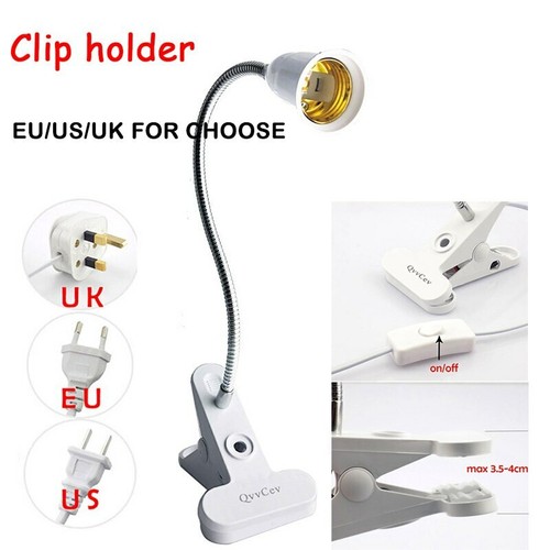 48/60/80 LED Plant Grow light Lamp 220V E27 Bulb Clip Holder For indoor tent veg - Picture 5 of 15