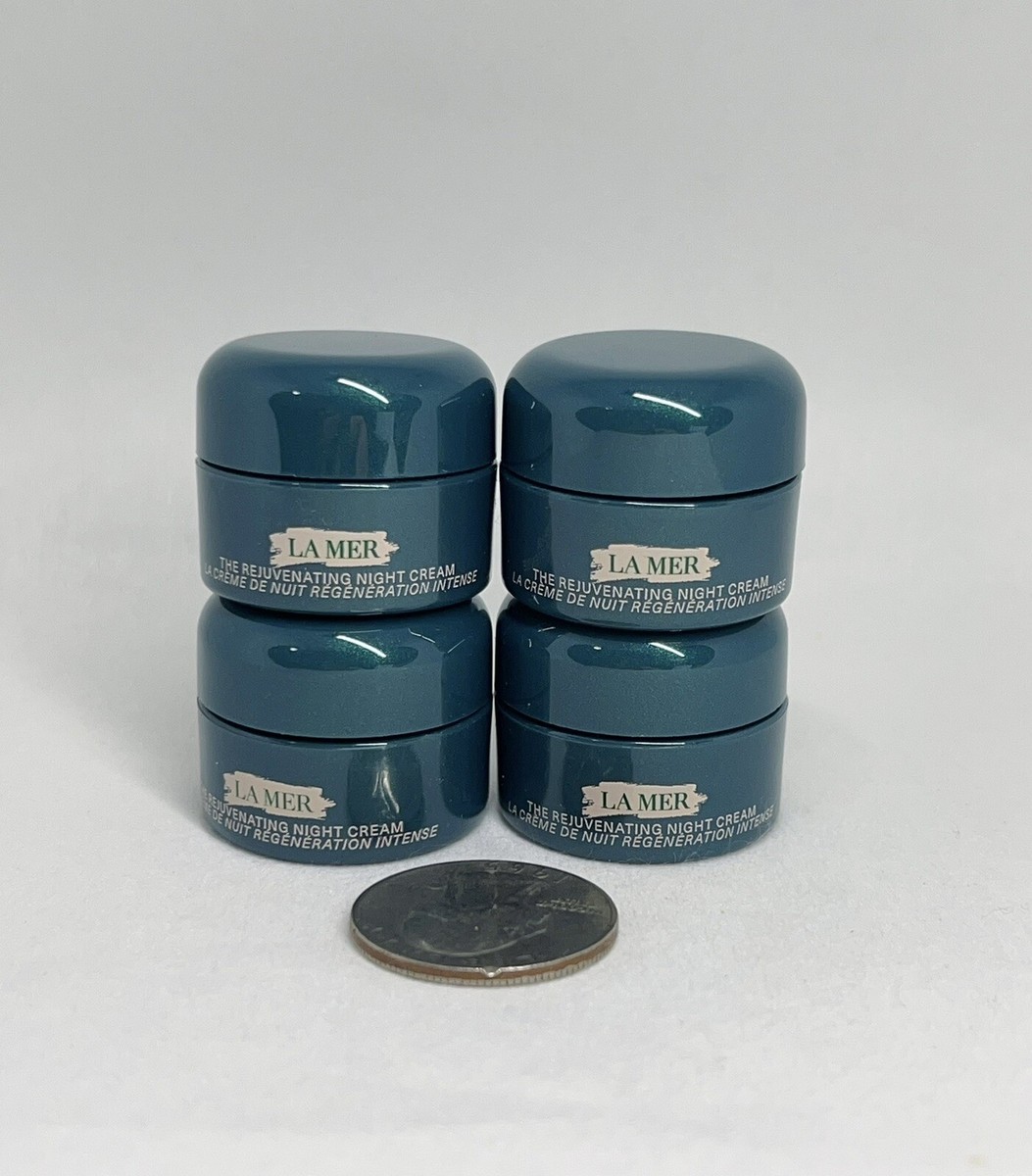 4 x La Mer The Rejuvenating Night Cream 0.12oz / 3.5ml Each