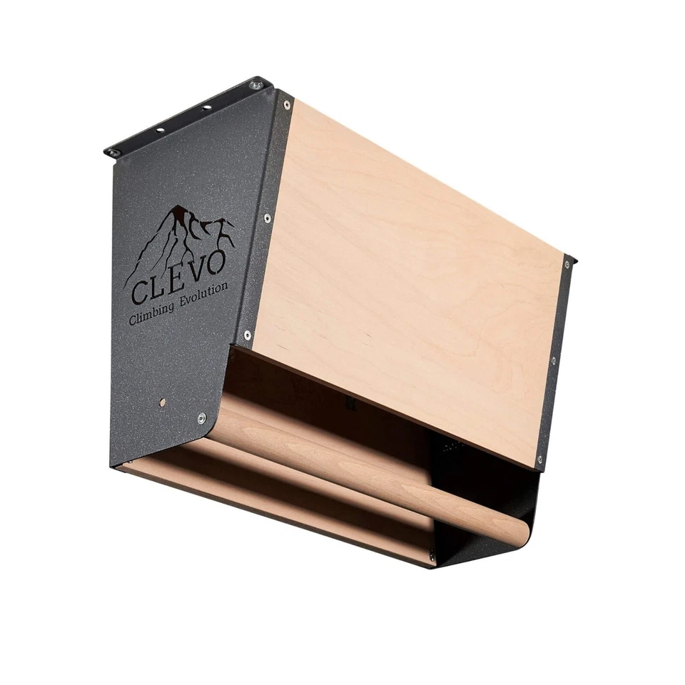 CLEVO CLIMBING Clevo Kletterboard Deckenbefestigung Hangboard, Trainingsboard für Kletterer