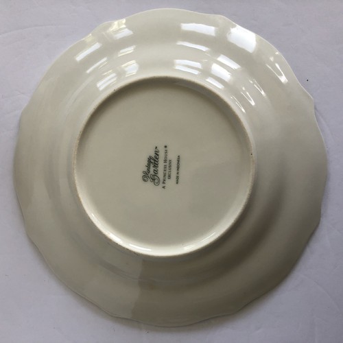 Princess House Vintage Garden 9" Luncheon Plates #1481 Lilac Hydrangea Set Of 8 - Picture 21 of 24