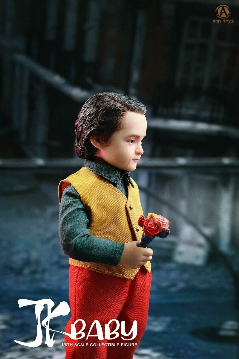 ADD TOYS AD-07 1/6 JK Baby Joker Arthur 15.5cm Collectable ADD TOYS AD-07 1/6 JK Baby Joker Arthur 15.5cm Collectable