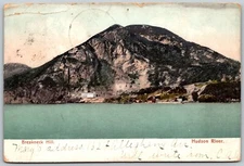 c1907 Breakneck Hill Hudson River Landscape View ANTIQUE Postcard