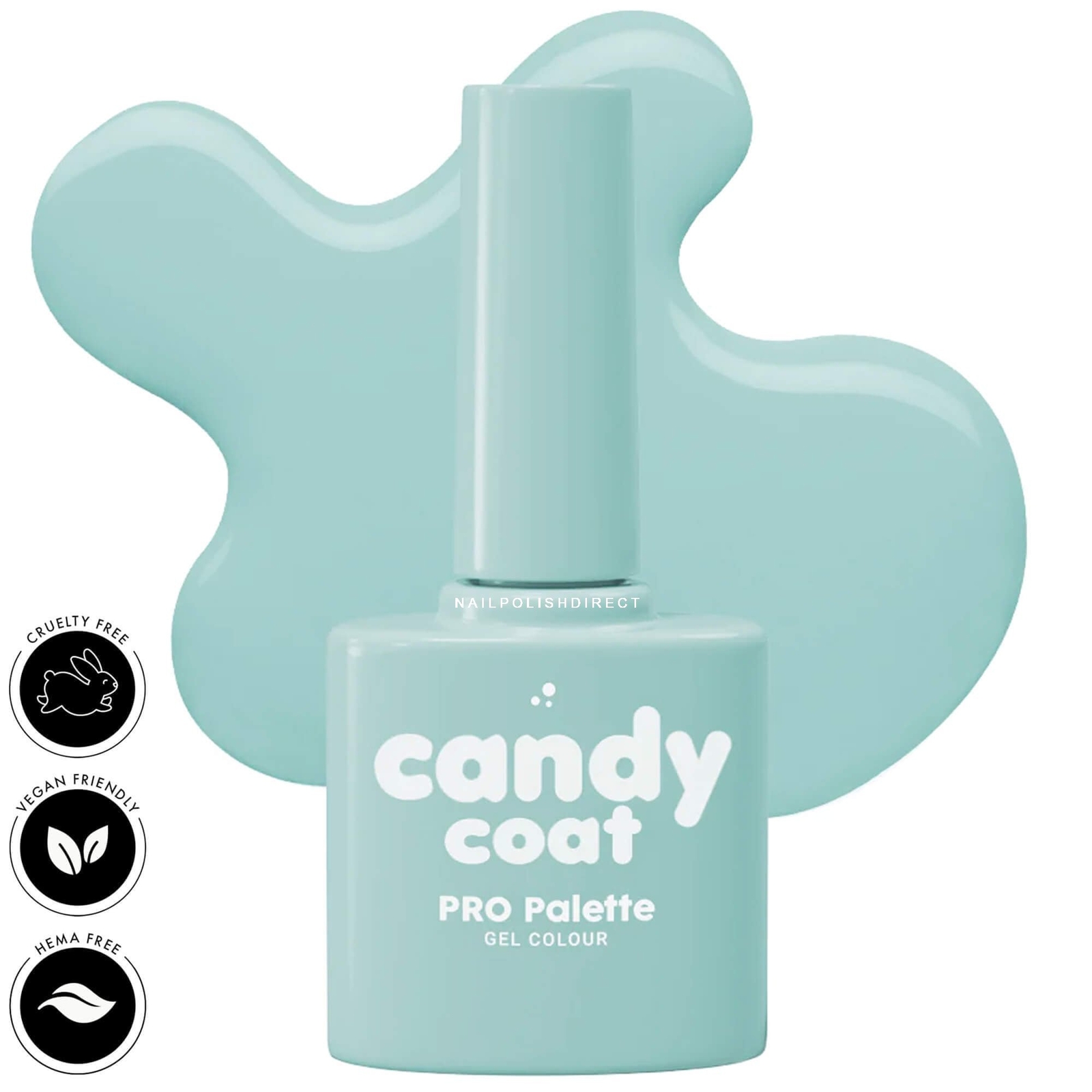 Candy Coat Pro Palette - Hema Free Gel Polish - Ariel 10ml