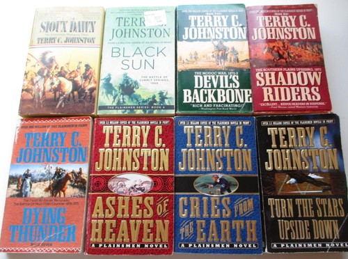 TERRY C. JOHNSTON 15 Western Bücher Lot 8 PLAINSMEN SON OF PLAINS Serie INDISCH + - Bild 2 von 3