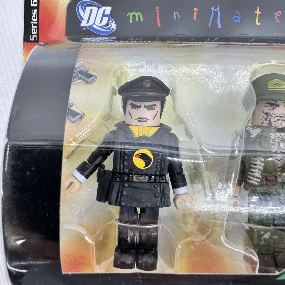 DC Minimates Serie 6 Blackhawk y Sgt RockFigures Art Asylum 2007 Nuevo Foto 3 de 4