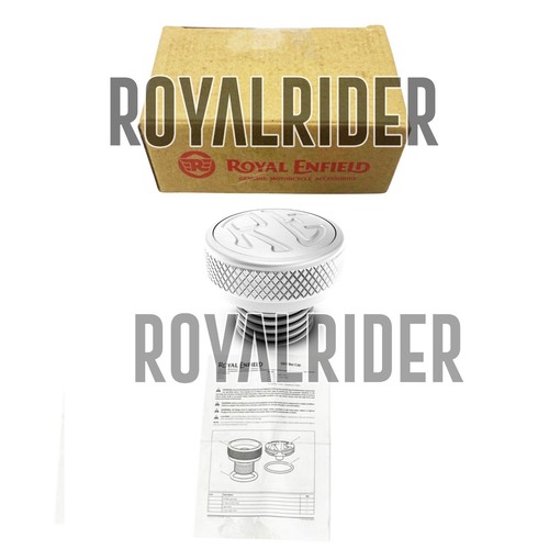 Fits Royal Enfield OIL FILLER CAP SILVER For Classic UCE Bullet Electra 350500 - Picture 8 of 18