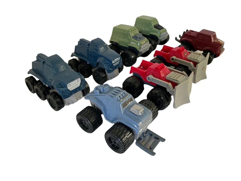 Mcdonalds 2011 Tonka Garage Monster Trucks McWorld Happy Meal Toys Set Lot of 8 - Image 2 of 4