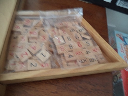 Sudoko Wooden Game Board and Pieces by Wood Expressions, Inc. - Picture 5 of 6