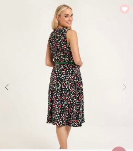 Review designer size 14 around the twist dress evening party wedding dinner - Picture 2 of 10