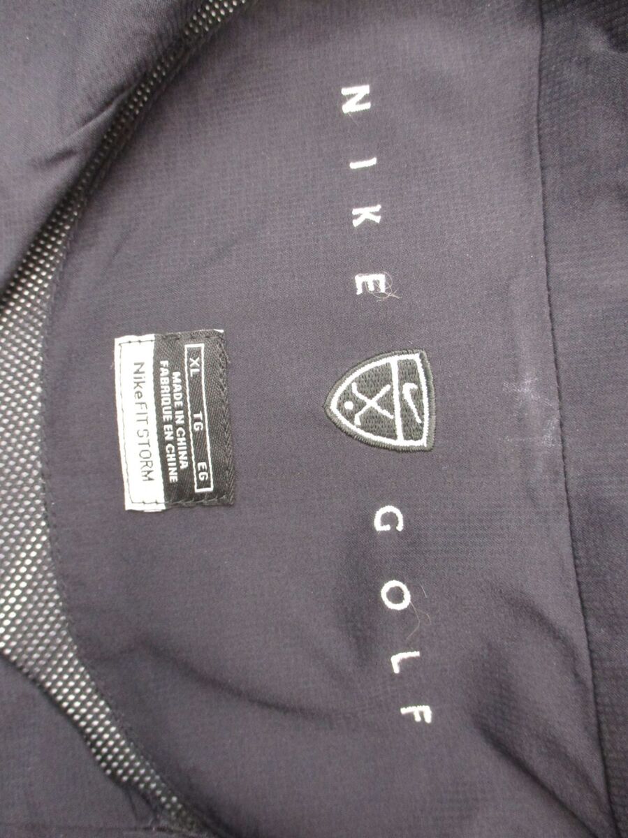 NIKE FIT-STORM GOLF Size XL Mens 100% Nylon 1/2 Zip Short NIKE FIT-STORM GOLF Size XL Mens 100% Nylon 1/2 Zip Short