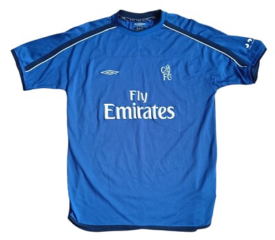 Chelsea 2002/03 Pro Training Home Football Shirt Soccer Umbro Size