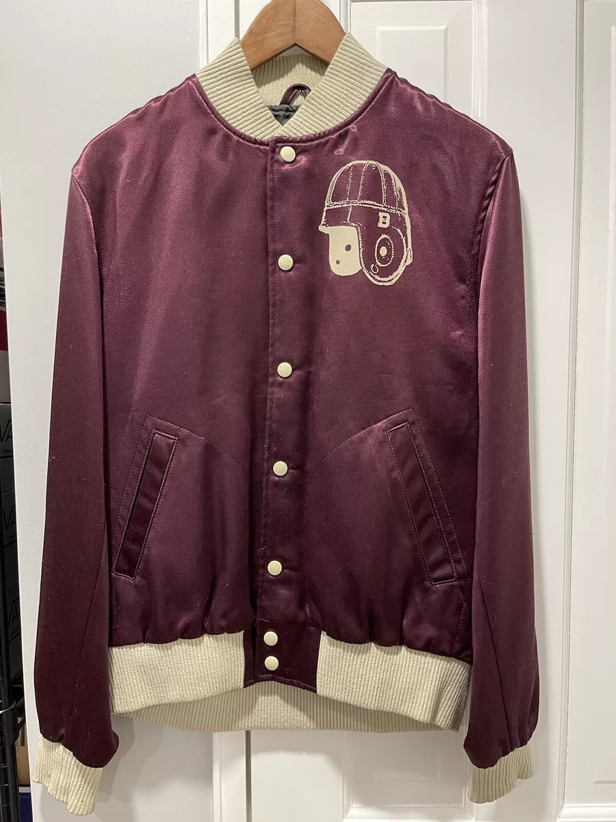 The Brooklyn Circus Burgundy Satin Varsity eBay
