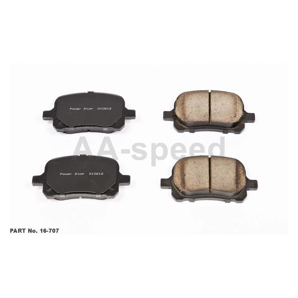 Kit de pastilhas de freio e rotores dianteiros traseiros para Toyota Solara 2003 2002 2001 2000 1999 - Imagem 2 de 4