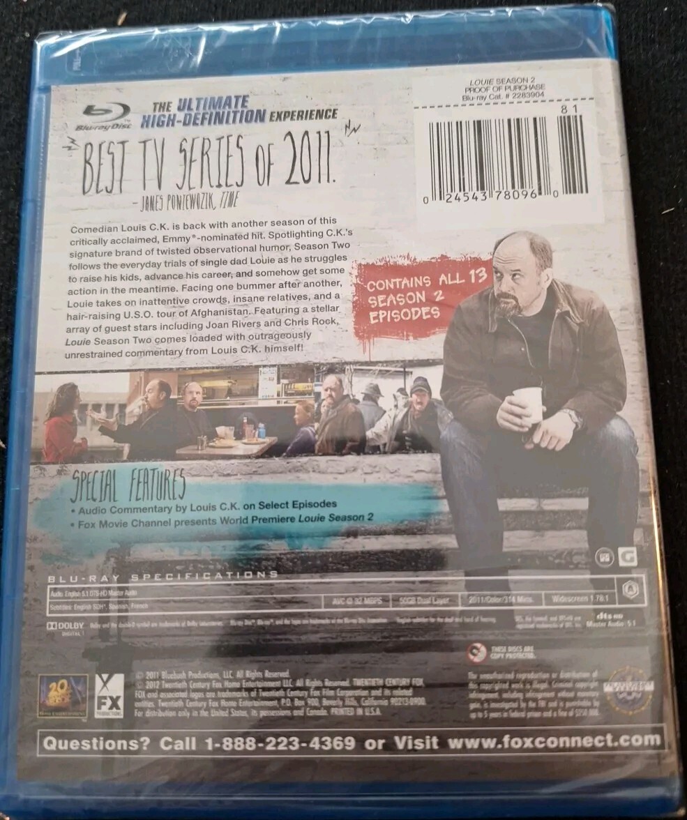 「LOUIE COMPLETE FIRST &amp; SECOND SEASON」 Amazon.com: Louie: Season 2 : K, Louis C, Parker, Ursula