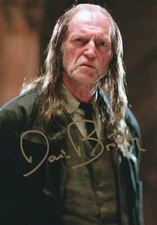 David Bradley Actor Harry Potter Films Signed 7 x 5 Photograph *With COA*