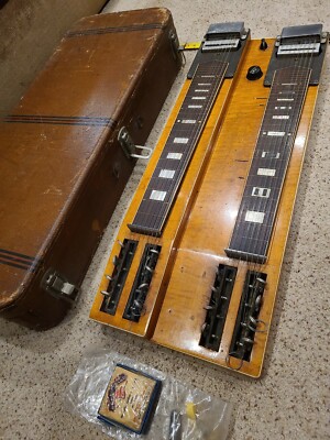 Gibson Console Grande F907-7 Double dual Tabletop lap steel Guitar