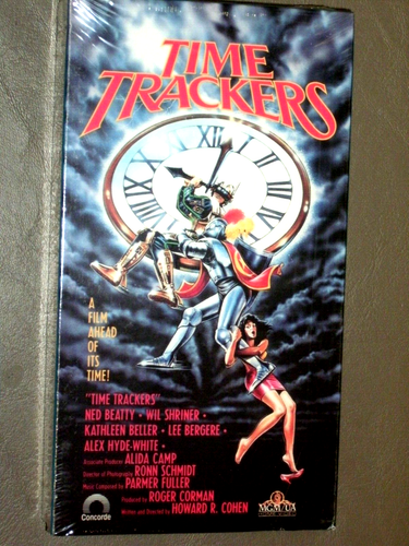 Time Trackers 1989 Ned Beatty Roger Corman BETAMAX NOT A VHS Factory Sealed Rare