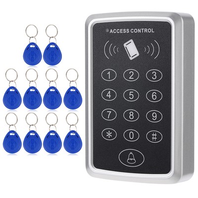  Tür Proximity Contactless  125kHz Karte Access Control + 10*  N0W6