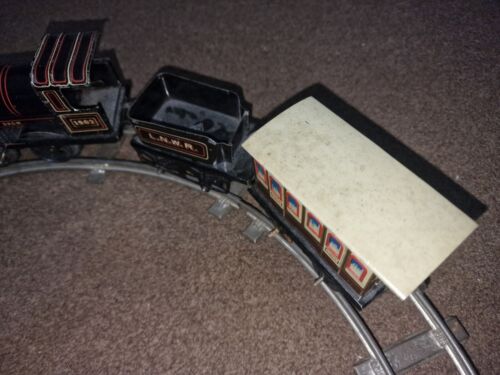 Vinatge Gebruder Bing O gauge 0-4-0 Clockwork Steam Loco & Tender Train SET - Picture 11 of 15