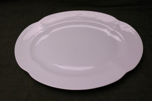 Kaiser DUBARRY White Fine Porcelain Oval Serving Platter 12 3/4 " - Picture 5 of 6