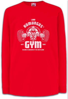 LORD HUMUNGUS GYM Kinder Langarm T-Shirt Mad Fury Main Force Patrol Road Max