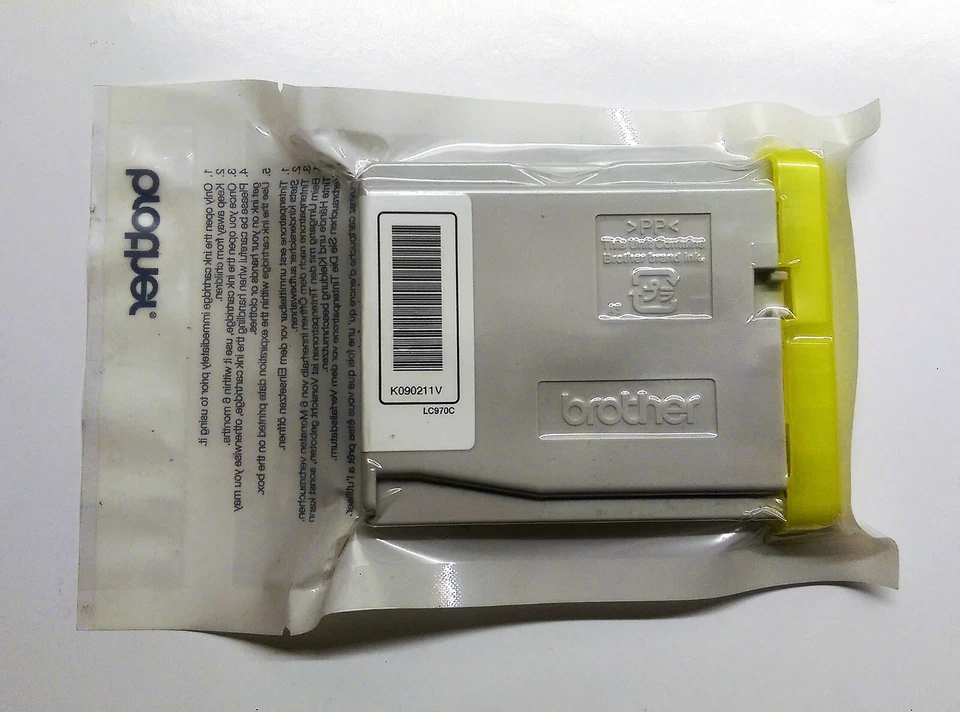 Original Brother LC970C cyan DCP-135C DCP-150C DCP-153C o.V. - Bild 2 von 3