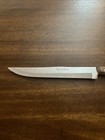 Medallion Slicing Knife Stainless 7" Serrated Wood Handle Full Tang VTG Japan — photo 3