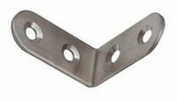 Edelstahl Winkel 10StüCk Lochwinkel Verbinder Holzverbinder 40X40X17Mm