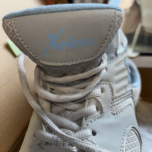 XELERO WOMENS MOTION CONTROL SNEAKER MATRIX ONE GREY/COASTAL BLUE SIZE 10.5 - Picture 11 of 11